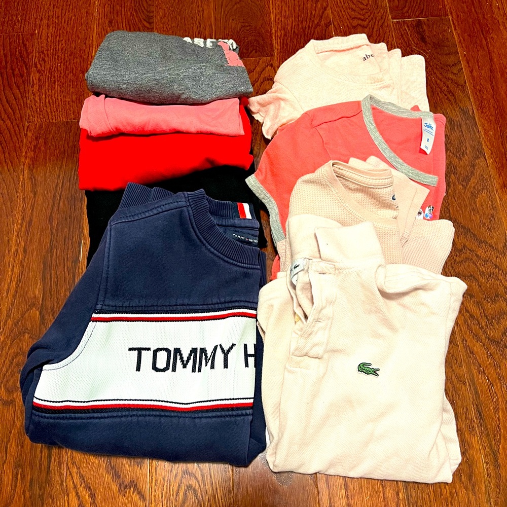 🚫SOLD🚫Lot of 9 PC Girls clothing size 7/8